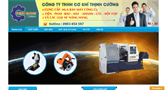 Desktop Screenshot of cokhithinhcuong.com